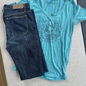 Joe's Jeans Dark Blue Straight Leg